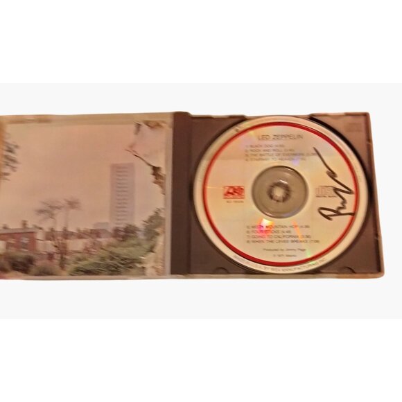 Led Zeppelin IV Audio CD Album Classic Rock Music Collection - Picture 2 of 3